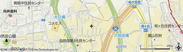 大阪府阪南市自然田1526周辺の地図