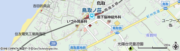 キンコン館周辺の地図