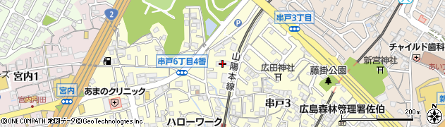 藤和宮内串戸ハイタウン管理室周辺の地図