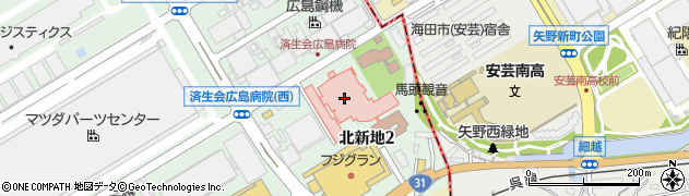 生活彩家済生会広島病院店周辺の地図