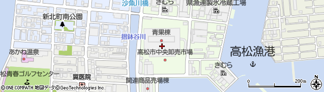 株式会社鶴見商店中央卸売市場周辺の地図
