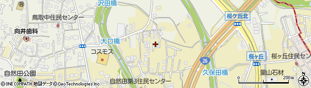 大阪府阪南市自然田1519周辺の地図
