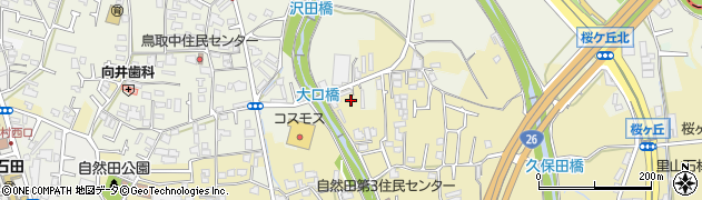 大阪府阪南市自然田1511周辺の地図
