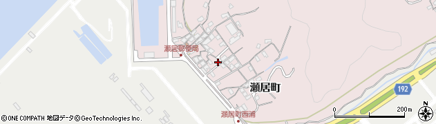香川県坂出市瀬居町1459周辺の地図