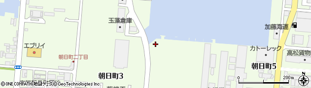 香川県高松市朝日町周辺の地図