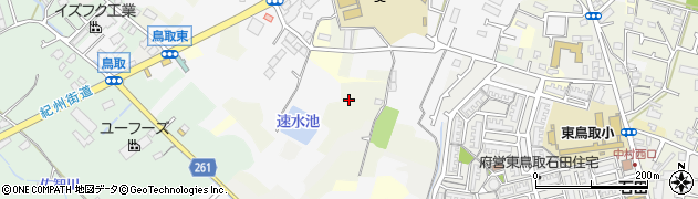 大阪府阪南市鳥取中667周辺の地図