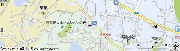 香川県高松市香西西町338周辺の地図