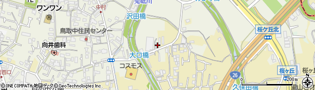 大阪府阪南市鳥取中509周辺の地図