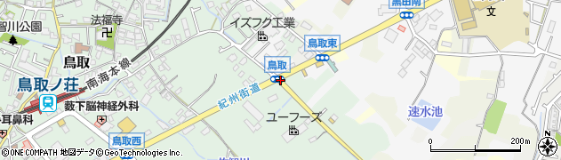 鳥取周辺の地図