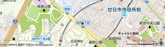 株式会社オオケン　廿日市ＣＢＭセンター周辺の地図