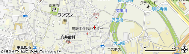 大阪府阪南市鳥取中467周辺の地図