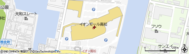 ダイソーイオンモール高松店周辺の地図