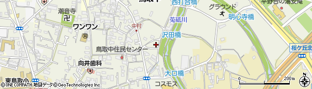 大阪府阪南市鳥取中488周辺の地図