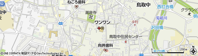 大阪府阪南市鳥取中238周辺の地図