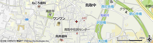 大阪府阪南市鳥取中284周辺の地図