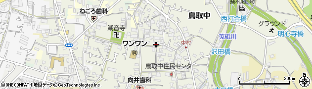 大阪府阪南市鳥取中274周辺の地図