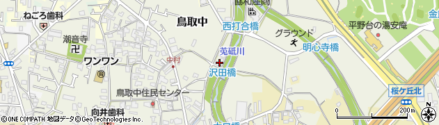 大阪府阪南市鳥取中471周辺の地図