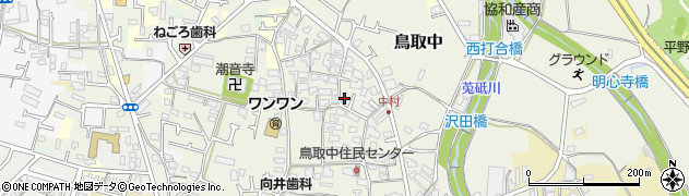 大阪府阪南市鳥取中374周辺の地図