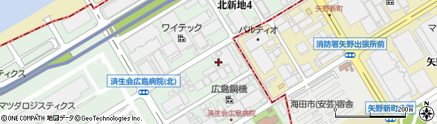 株式会社アマノ広島支店周辺の地図