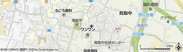大阪府阪南市鳥取中267周辺の地図