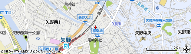 もみじ銀行矢野支店周辺の地図