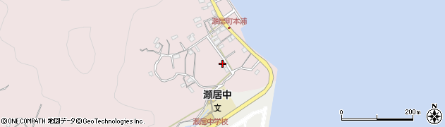 香川県坂出市瀬居町44周辺の地図