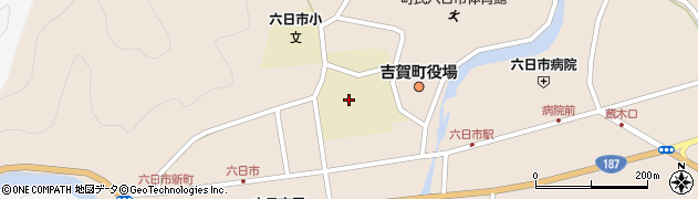 吉賀町役場　税務住民課周辺の地図