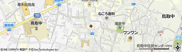 大阪府阪南市鳥取中159周辺の地図