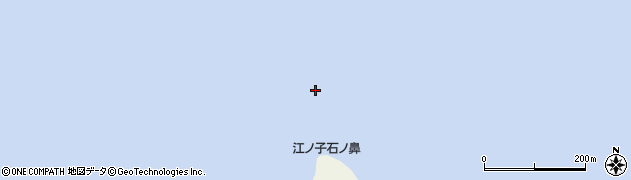 江ノ子石ノ鼻周辺の地図