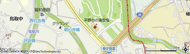 大阪府阪南市鳥取中632周辺の地図