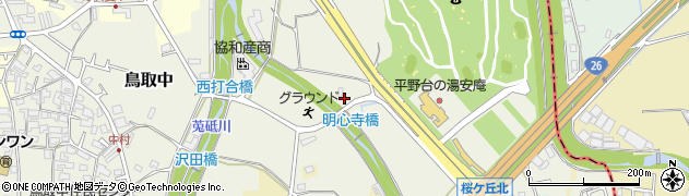 大阪府阪南市鳥取中657周辺の地図