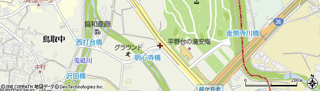 大阪府阪南市鳥取中827周辺の地図