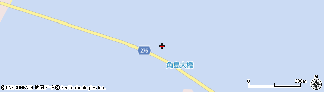 角島神田線周辺の地図