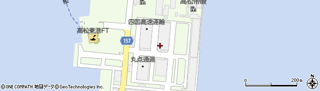 三豊運送株式会社　高松営業所周辺の地図