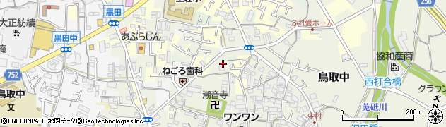 大阪府阪南市鳥取中246周辺の地図