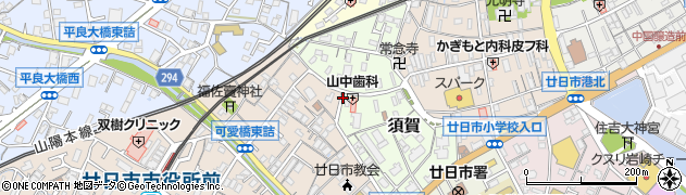 田村施術院周辺の地図