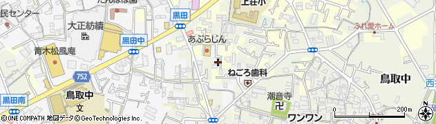 大阪府阪南市鳥取中163周辺の地図