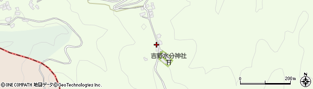 吉野大峯ケーブル自動車株式会社　自動車部周辺の地図