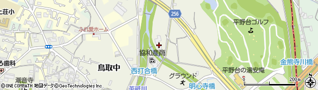 大阪府阪南市鳥取中715周辺の地図