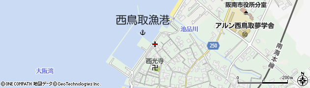 西鳥取漁業協同組合周辺の地図