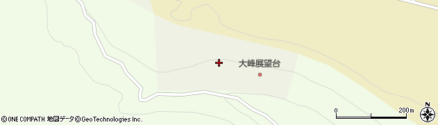 東京都新島村中ノ沢周辺の地図