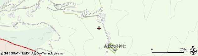 花矢倉展望台周辺の地図