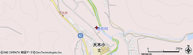 大阪府泉佐野市大木周辺の地図