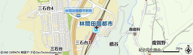 林間田園都市駅周辺の地図