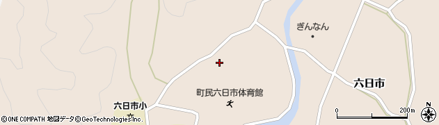 島根県吉賀町（鹿足郡）六日市（久保田）周辺の地図