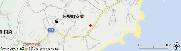 三重県志摩市阿児町安乗1158周辺の地図