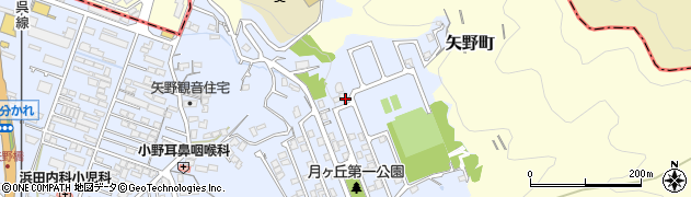 広島県広島市安芸区矢野東3丁目周辺の地図