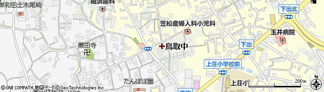 大阪府阪南市鳥取中177周辺の地図