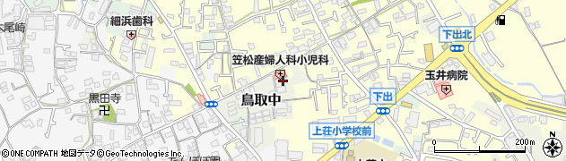 大阪府阪南市鳥取中192周辺の地図