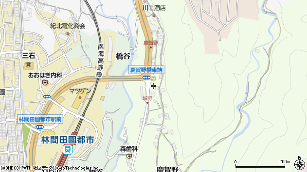 〒648-0093 和歌山県橋本市慶賀野の地図